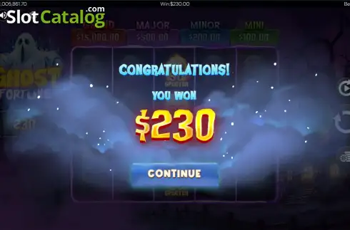 Скрин3. Ghost Fortune слот