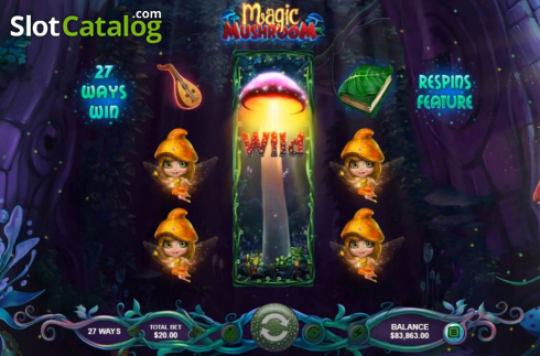 Скрин2. Magic Mushroom слот