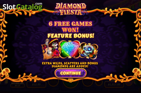 Скрин6. Diamond Fiesta слот
