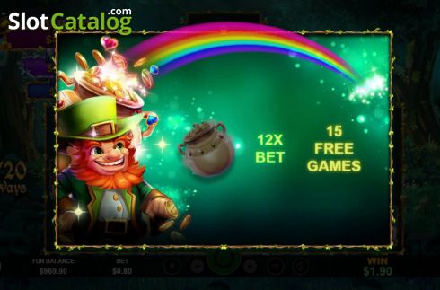 Скрин6. Paddys Lucky Forest слот