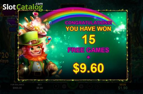 Скрин7. Paddys Lucky Forest слот