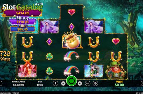 Скрин2. Paddys Lucky Forest слот