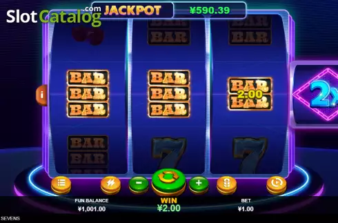 Скрин3. Jackpot Sevens (RTG) слот