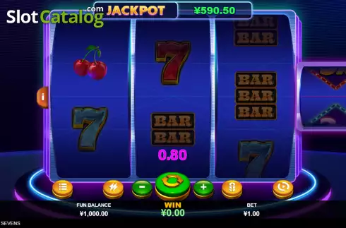 Скрин4. Jackpot Sevens (RTG) слот
