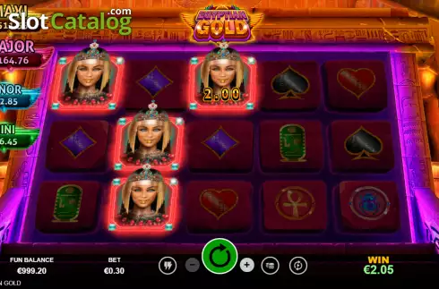 Скрин4. Egyptian Gold слот