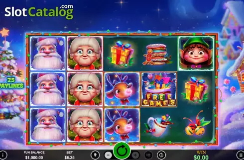 Скрин2. Big Santa слот