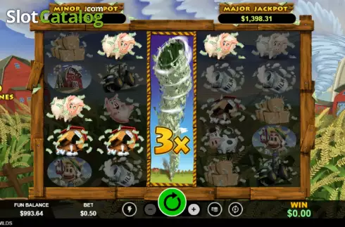 Скрин4. Twister Wilds слот