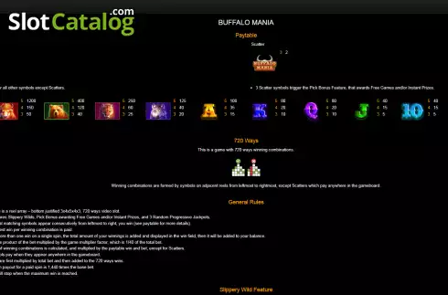 Скрин5. Buffalo Mania слот