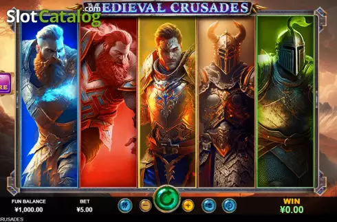 Скрин2. Medieval Crusades слот
