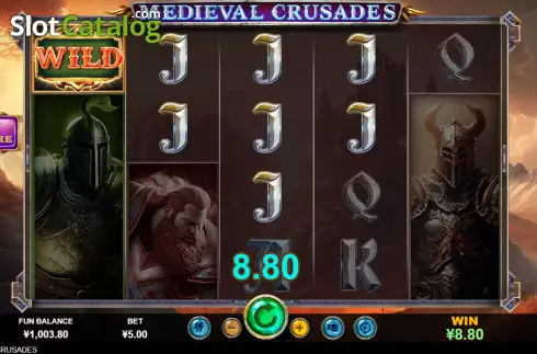 Скрин3. Medieval Crusades слот