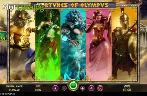 Скрин2. Fortune of Olympus (RTG) слот