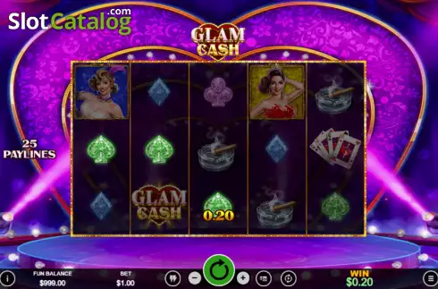 Скрин3. Glam Cash слот