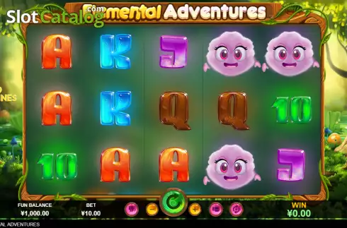 Скрин2. Elemental Adventures слот