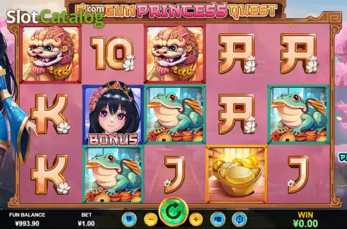 Скрин2. Shogun Princess Quest слот