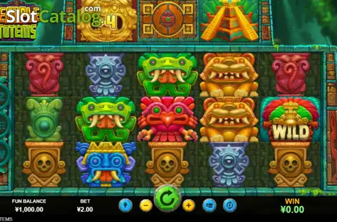 Скрин2. Temple Totems слот