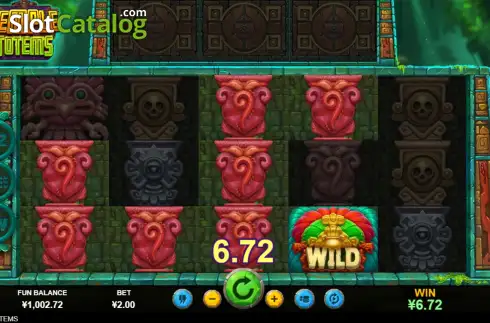 Скрин3. Temple Totems слот