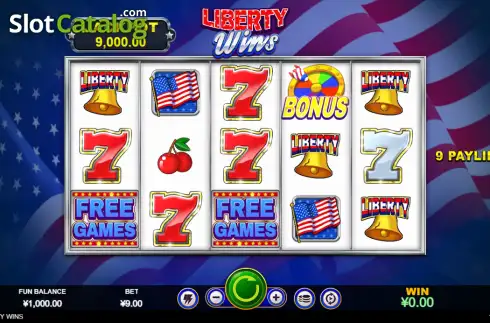 Скрин2. Liberty Wins слот