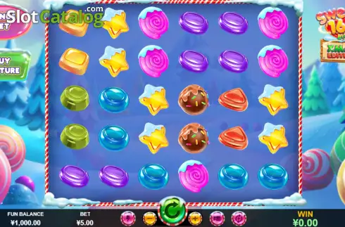 Скрин2. Sweet 16 Blast! Christmas Edition слот