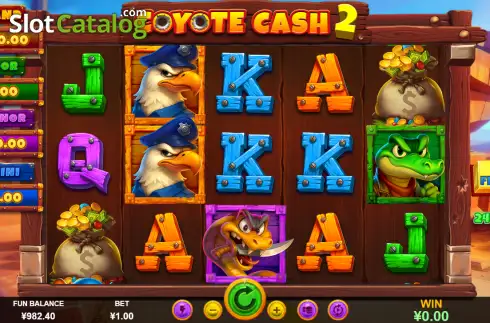 Скрин3. Coyote Cash 2 слот