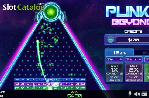 Скрин3. Plinko Beyond слот