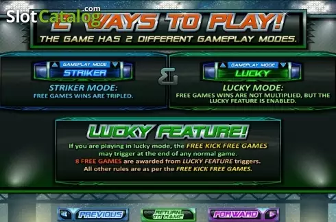 Скрин6. Football Frenzy (RTG) слот