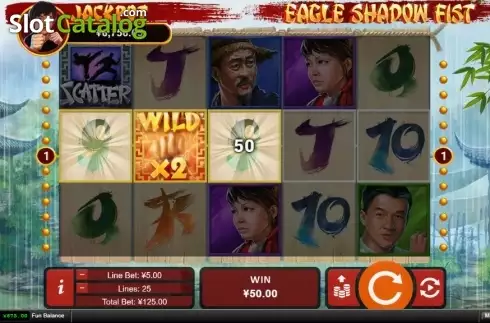Скрин3. Eagle Shadow Fist слот
