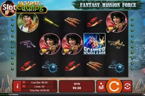 Скрин2. Fantasy Mission Force слот