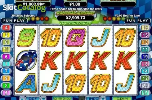 Скрин2. Green Light (RTG) слот