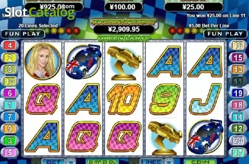 Скрин3. Green Light (RTG) слот