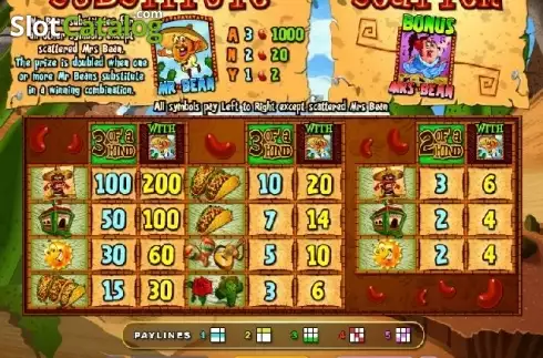 Скрин4. Jumping Beans слот