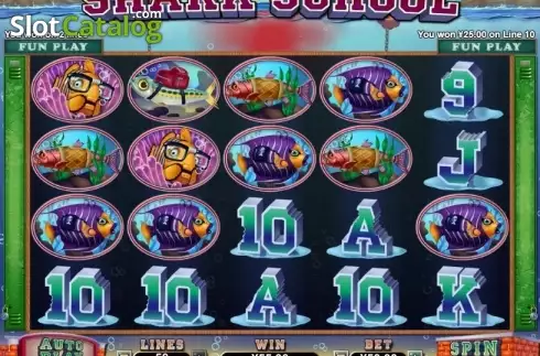 Скрин3. Shark School слот