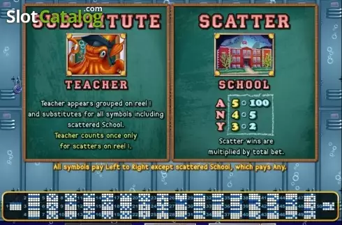 Скрин5. Shark School слот