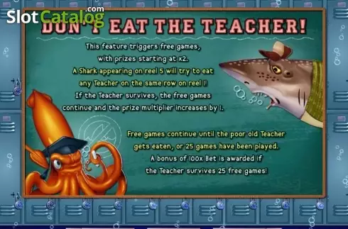 Скрин6. Shark School слот