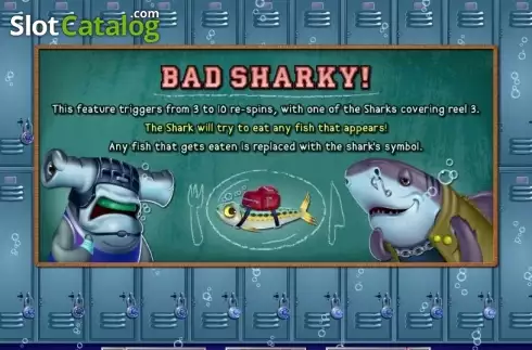 Скрин8. Shark School слот