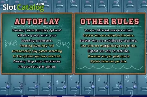 Скрин9. Shark School слот