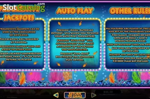 Скрин6. Megaquarium слот