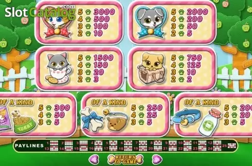 Скрин5. Purrfect Pets слот