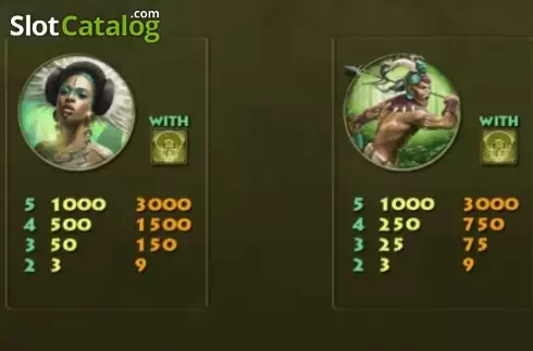 Скрин5. Secret Jungle слот