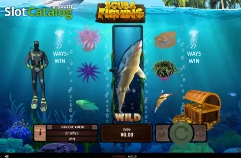 Скрин4. Scuba Fishing слот