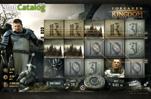 Скрин2. Forsaken Kingdom слот