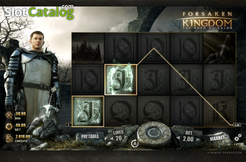 Скрин3. Forsaken Kingdom слот