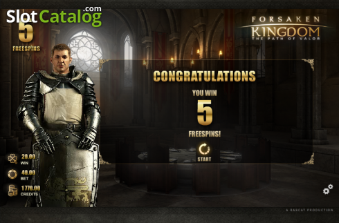 Скрин5. Forsaken Kingdom слот
