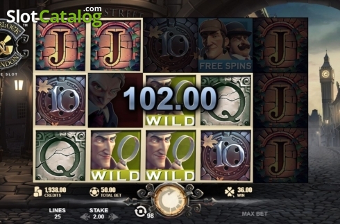 Скрин4. Sherlock of London слот