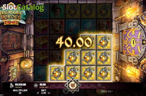 Скрин4. Treasure Heroes слот