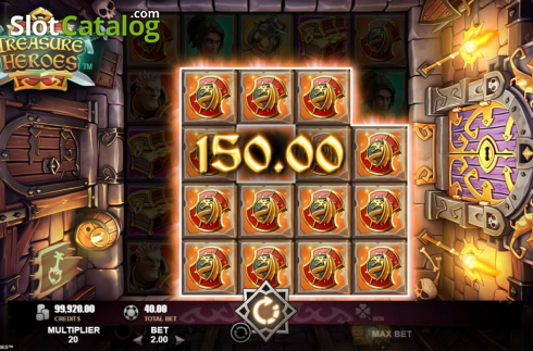 Скрин5. Treasure Heroes слот