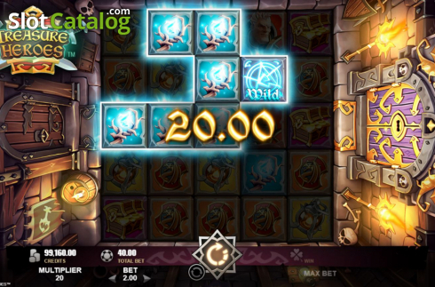 Скрин6. Treasure Heroes слот