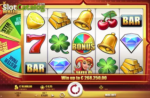 Скрин3. Jester Wheel слот