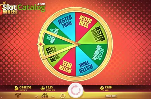 Скрин8. Jester Wheel слот