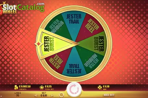 Скрин9. Jester Wheel слот