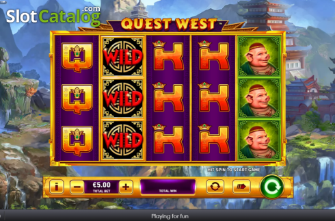 Скрин2. Quest West слот